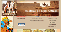 Desktop Screenshot of gibinostalgia.com.br